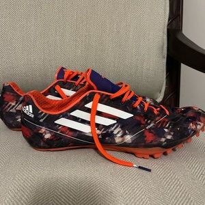 Adidas Men’s Adizero Prime Finesse Track Spike Size 13 Purple Orange B40324